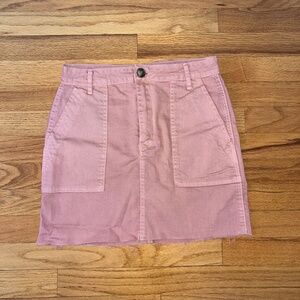 Hem and Thread Skirt
